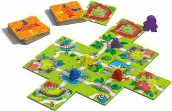 Caja Carcassonne Junior  Componentes